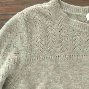 Loft Pointelle Sweater